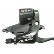 Моноблок Shimano M430 Alivio: левый 3 скорости +трос 1800мм нержавеющий +оплетка 600мм SP40