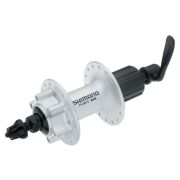 Втулка передняя Shimano M475: 36 H, 6-болтов, QR, цвет серебристый