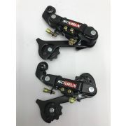 Переключатель задний TBS HG-18A длинная лапка, креп. на петух, сталь