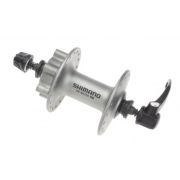 Втулка передняя Shimano M525A Deore: 36 H, 6-болтов, цвет серебристый