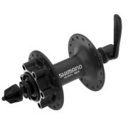 Втулка передняя Shimano M475: 32 H, 6-болтов, QR, цвет чёрный
