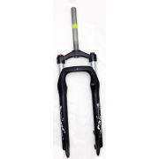 Вилка 26« FatBike D-brake 1-1/8»x202мм безрезьбовая пружина, масло, ход 100мм черная сталь