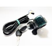 Курок газа вольтметром и ключем 5pin 48V-60V