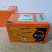 Аккумулятор lifepo4 12в 16ач с bms 30Атяговая батарея