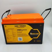 lifepo4 аккумулятор 24в 105 ач BMS 100 A c Bluetooth