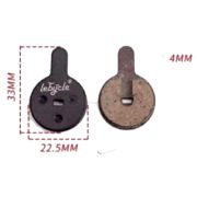 Колодки тормозные D-br LeBycle LE-21P