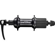 Втулка задняя Shimano T610 Deore: 36 H, 8/9/10 скоростей, QR, цвет чёрный