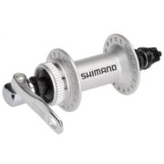 Втулка передняя Shimano M435 Alivio: 36 H, QR, 133мм, цвет серебристый