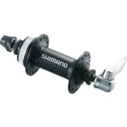 Втулка передняя Shimano M435 Alivio: 36 H, QR, 133мм, цвет чёрный